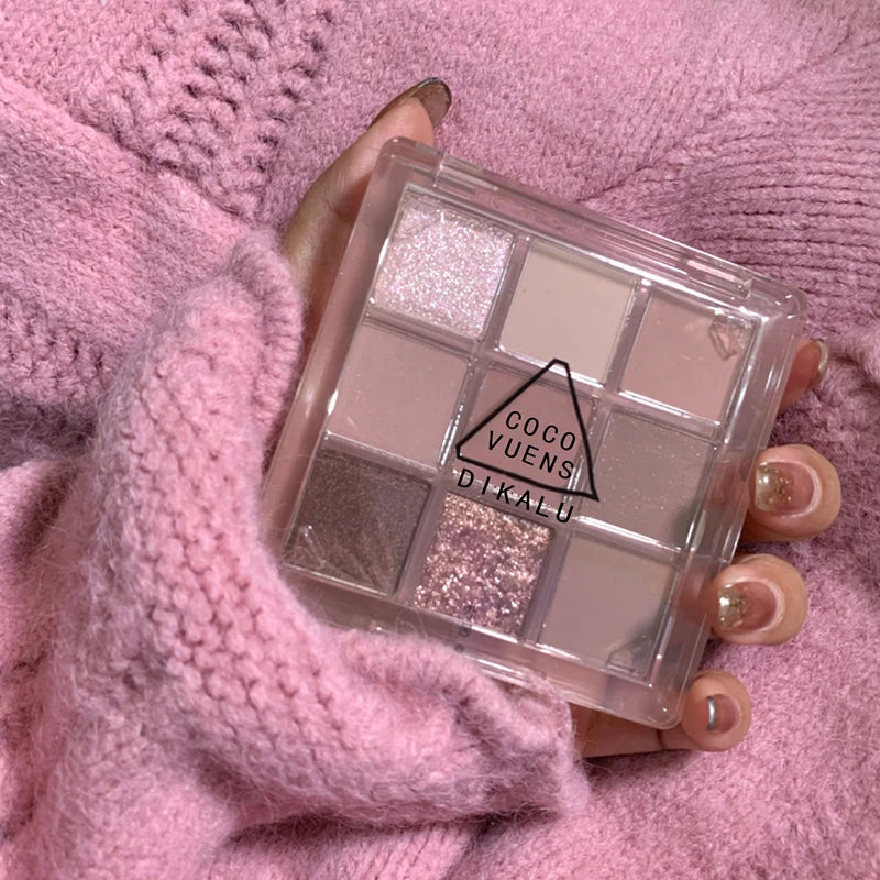 Eye Shadow Palette Pearly Matte Glitter For Eyes Makeup Accessories Makeup