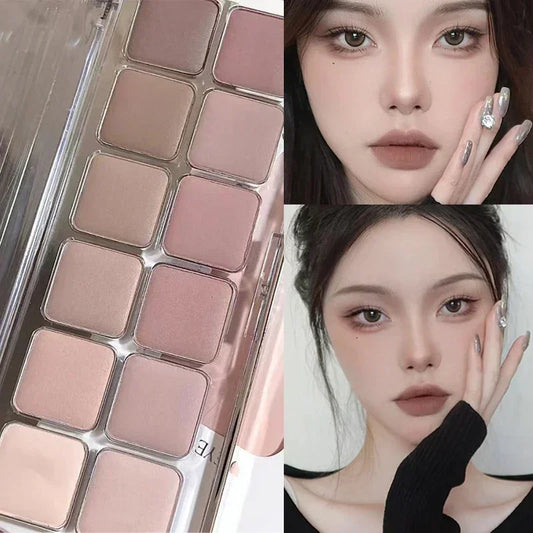 Eyeshadow Palette Earth Color Low Saturation Eye Shadow Cool Atmosphere Eyeshadow